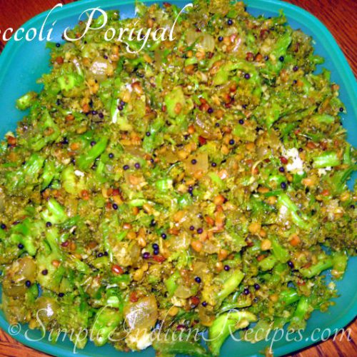 பிரக்கோலி பொரியல்
