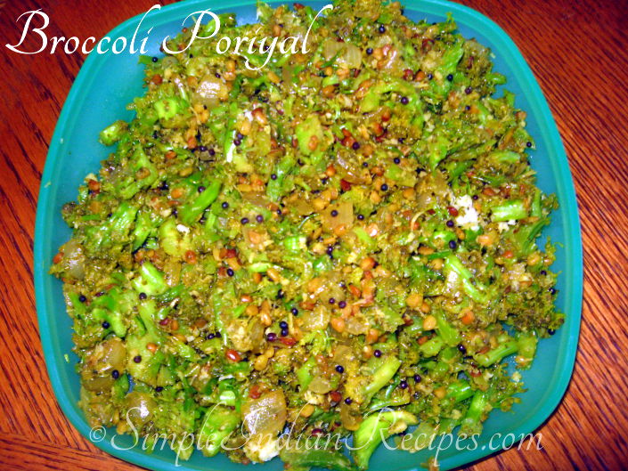 பிரக்கோலி பொரியல்
