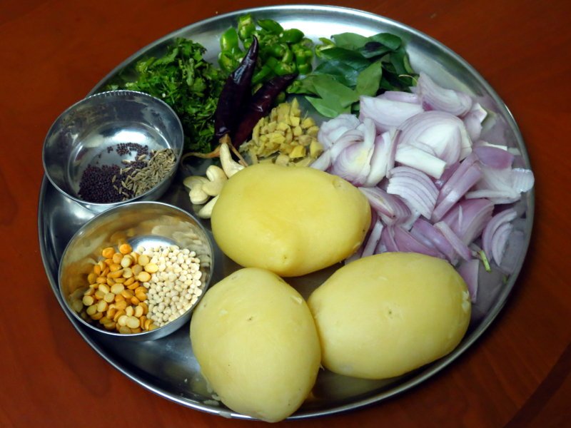 மசாலா தோசை தேவையான பொருட்கள்